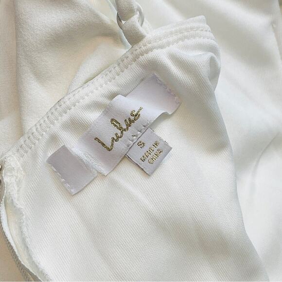 Lulus Finding the One White Mermaid Maxi Dress NWOT - Picture 7 of 11